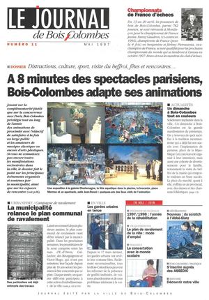 Le journal de Bois-Colombes JBC n°11 - Mai 1997