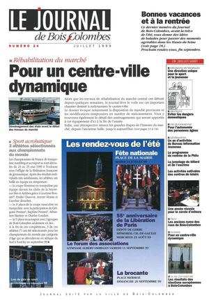 Le journal de Bois-Colombes JBC n°24 -  Juillet 1999