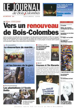 Le journal de Bois-Colombes JBC n°26 - Décembre 1999