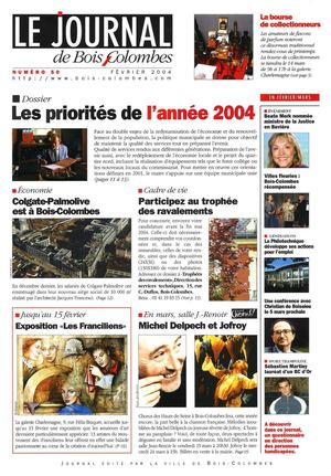 Le journal de Bois-Colombes JBC n°50- Février 2004