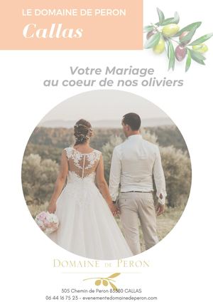 Brochure Mariage Peron 2020