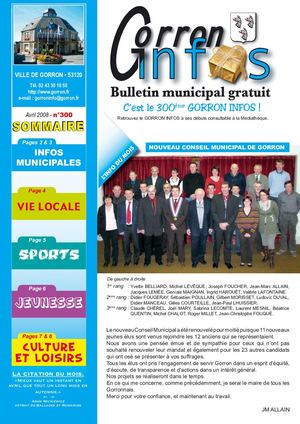 Gorron Infos 2008 04