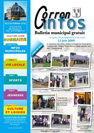 Gorron Infos 2009 07