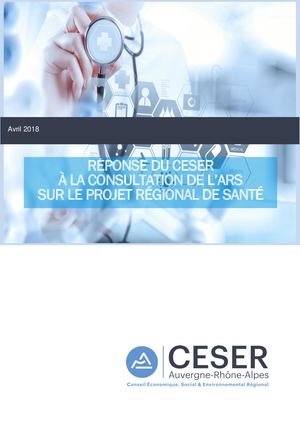 Contribution Consultation de l'ARS sur le Plan régional de santé