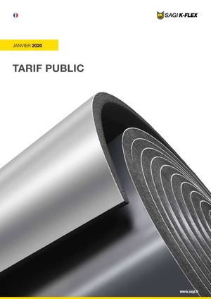 Tarif K Flex 01 2020 - FRANCE