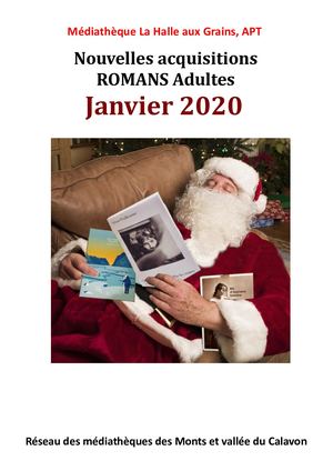 Livret Romans Janvier 2020