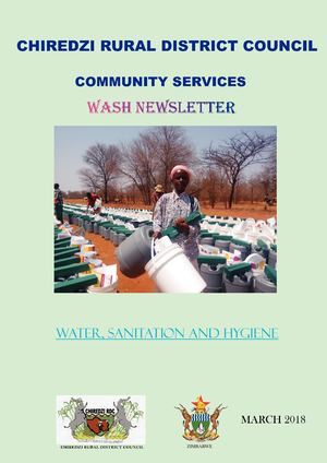 Water Sanitation and Hygiene Newsletter