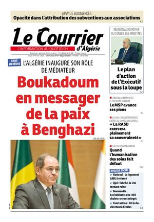 Le Courrier d'Algérie du jeudi 6 février 2020