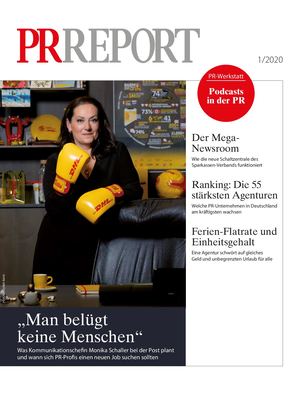 PRREPORT 01/2020 Ausgabe Vorschau
