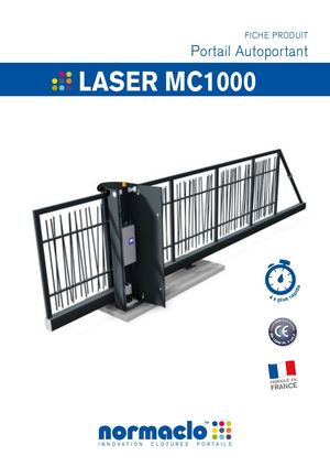 Portail Autoportant Laser Mc1000 Normaclo