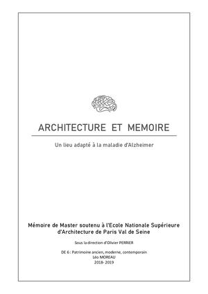 Le Lieu De La Mémoire
