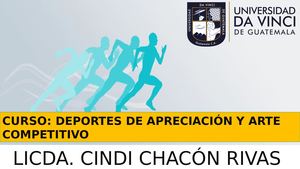 Clase I Dep Apreciación Y Arte Competitiva