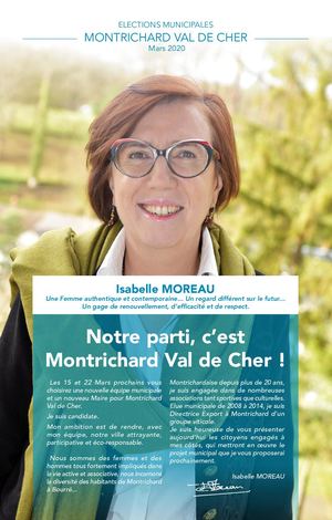 Présentation de l'équipe Notre Parti, c'est Montrichard Val de Cher !