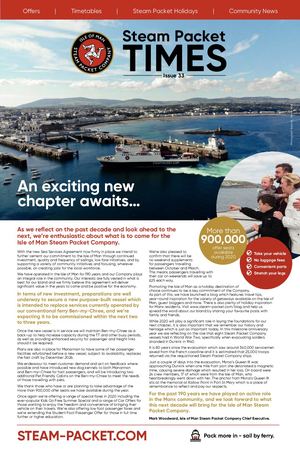 Steam Packet Times, Issue 33, 2020