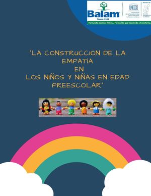 Calaméo La Construcción De La Empatía En Los Niños Y Niñas En Edad Preescolar