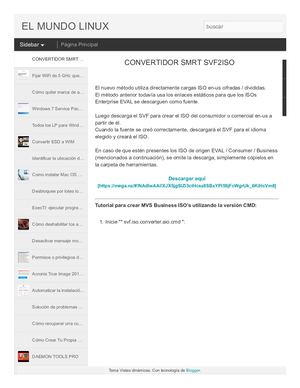 Convertidor Svf a iso