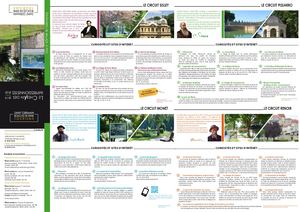 Carte Chemins des Impressionnistes