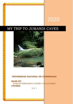 My Trip To Jumandi Caves 2.0