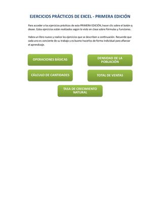 Ejercicios De Excel Primera Tir