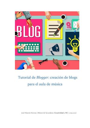 Tutorial De Blogger J Palazon