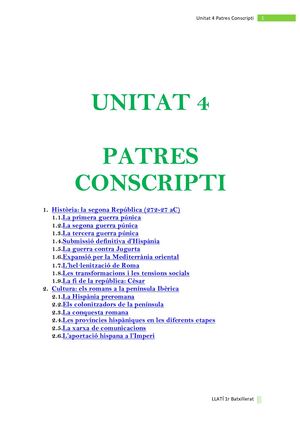 4 Patres Conscripti