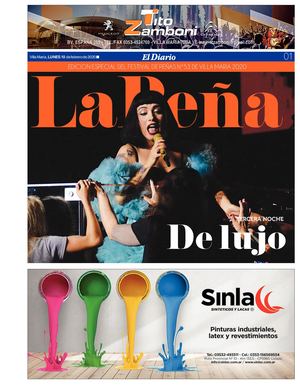 Suple "La Peña" - lunes 10