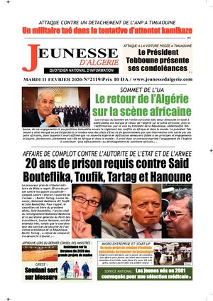 Jeunesse D'algerie 11 02 2020