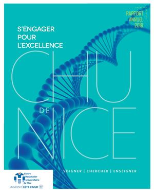 Rapport d'activité 2018 du CHU de Nice