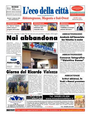 L'eco della città dell'11 febbraio 2020