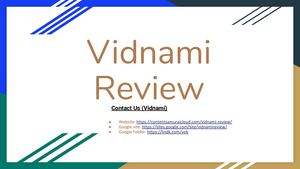 Vidnami Review | Best Video Maker for Blogger