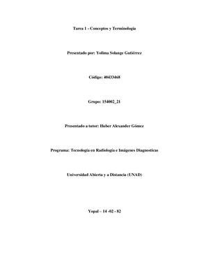 Preguntas Orientadoras, Anatomia Radiologica