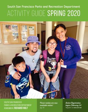 South San Francisco Spring 2020 Activity Guide