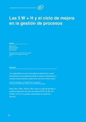 Herramientas Para La Mejora De La Calidad