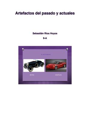 Artefactos Antiguos Y Modernos Pdf