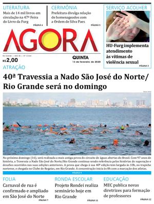 Jornal Agora - Edição 12564 - 13 de Fevereiro de 2020