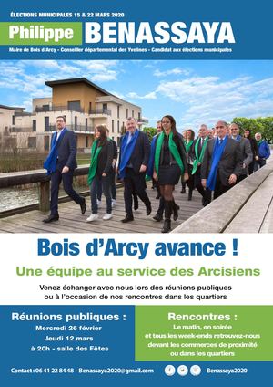 Présentation de l'équipe Bois d'Arcy avance