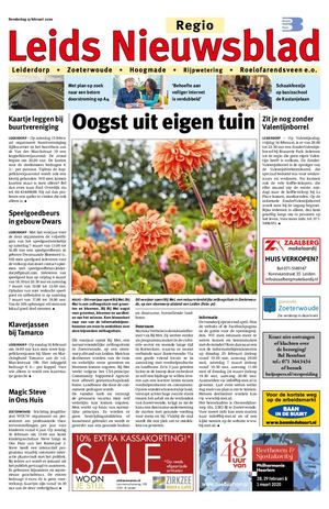 Leids Nieuwsblad Regio 13 02 2020