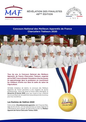 Annonce Finalistes Maf Charcutier Traiteur