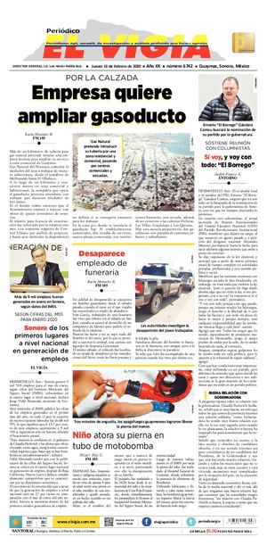 13 de febrero del 2020