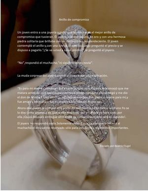 Anillo De Compromiso