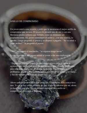 Anillo De Compromiso