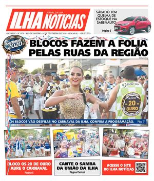 Jornal Ilha Notícias - Edição 1976 - 14/2/2020