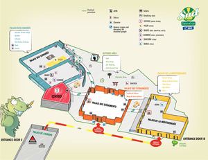 Japan Expo Sud 11th Wave: Global Floor Map