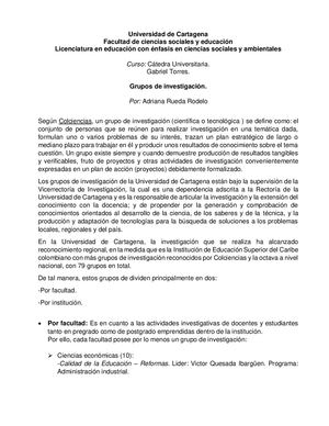 Grupos De Investigación - UdeC
