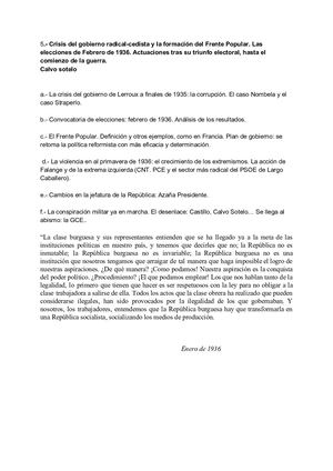 La Segunda Républica Grupo 5