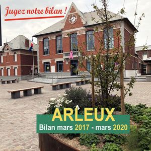 Bilan 2017-2020 en mairie d'Arleux