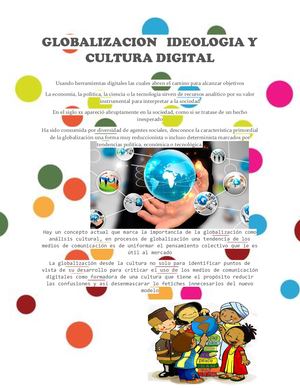 Globalizacion Ideologia Y Cultura Digital