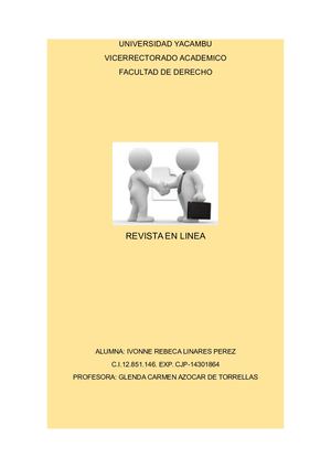 Revista En Linea Rebeca Linares