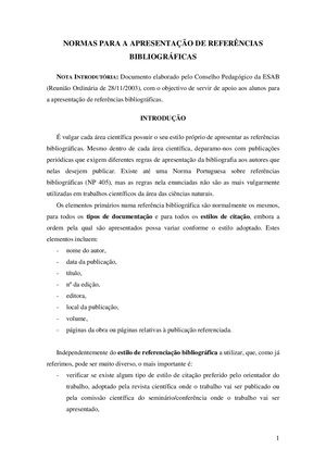 Normas Referencias Bibliograficas