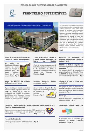 I Edição do francelho Sustentável Fevereiro 2020